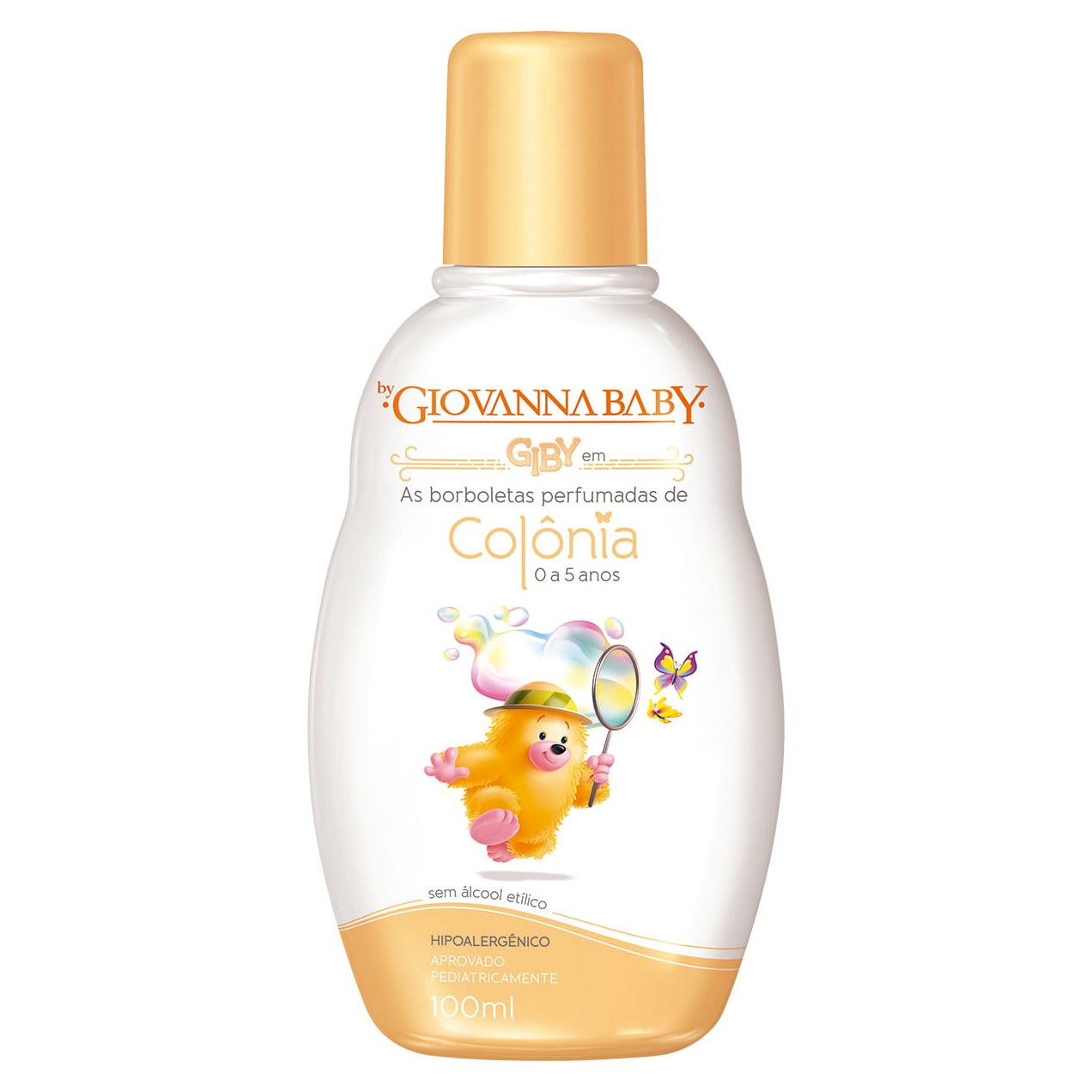 Colônia Infantil Giovanna Baby Giby 0 a 5 Anos 100ml
