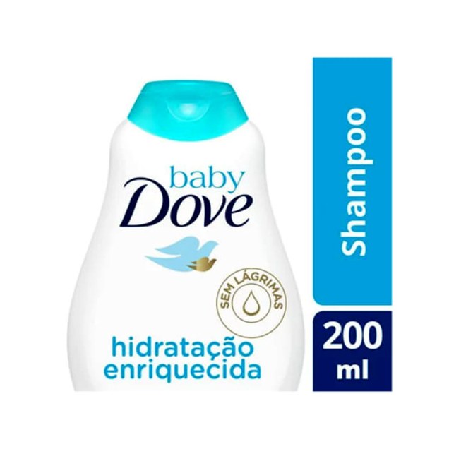 Shampoo Infantil Baby Dove Hidratação Enriquecida 200ml
