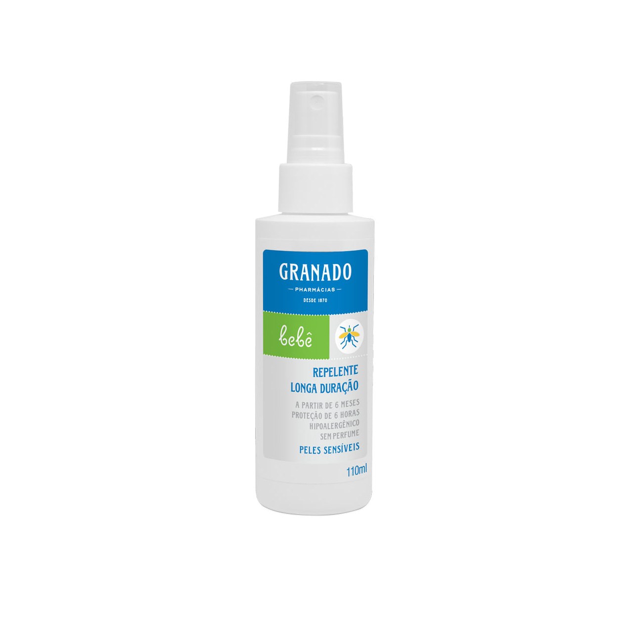 Repelente Granado Bebê Longa Duração Pele Sensível 110ml