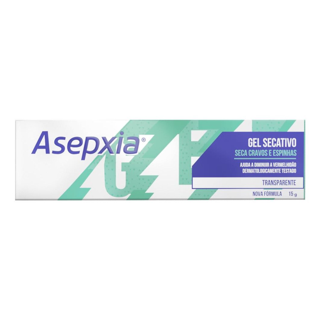 Gel Secativo Asepxia para Cravos e Espinhas 15g