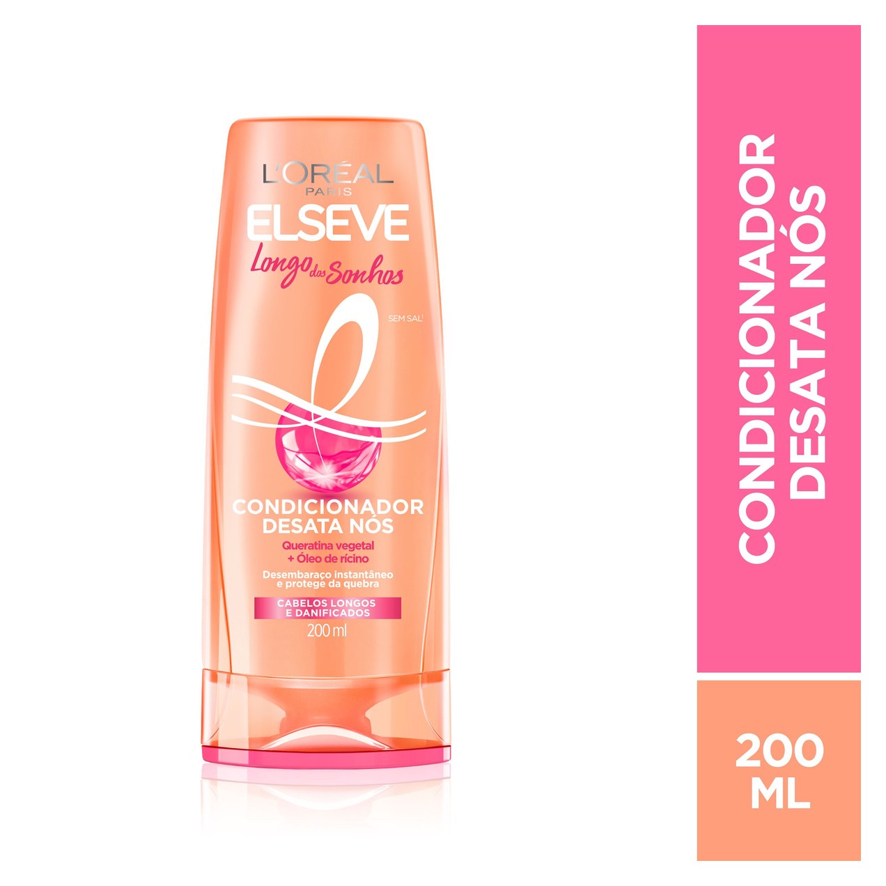 Condicionador Elseve Longo dos Sonhos Desata Nós 200ml