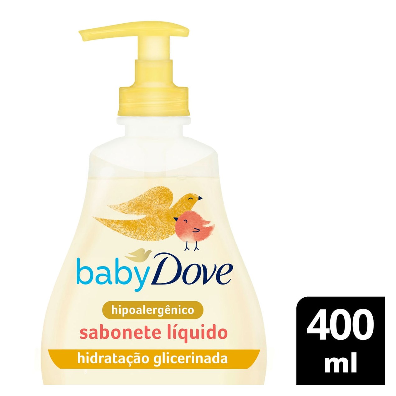 Sabonete Líquido Infantil Baby Dove Hidratação Glicerinada 400ml