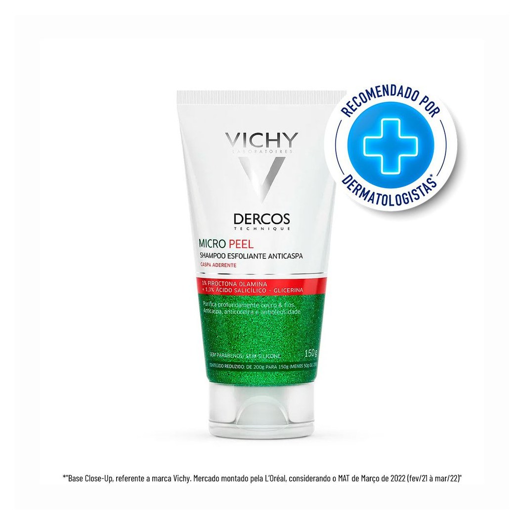 Shampoo Anticaspa Vichy Dercos Micro Peel 150ml