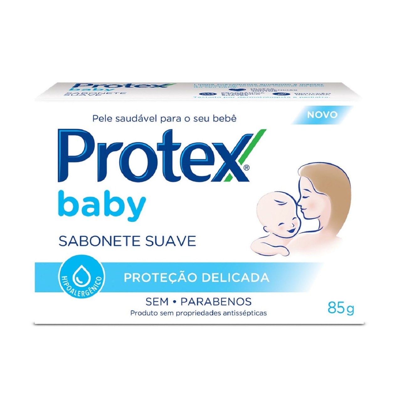 Sabonete Em Barra Para Bebê Protex Baby Delicate Care 85g