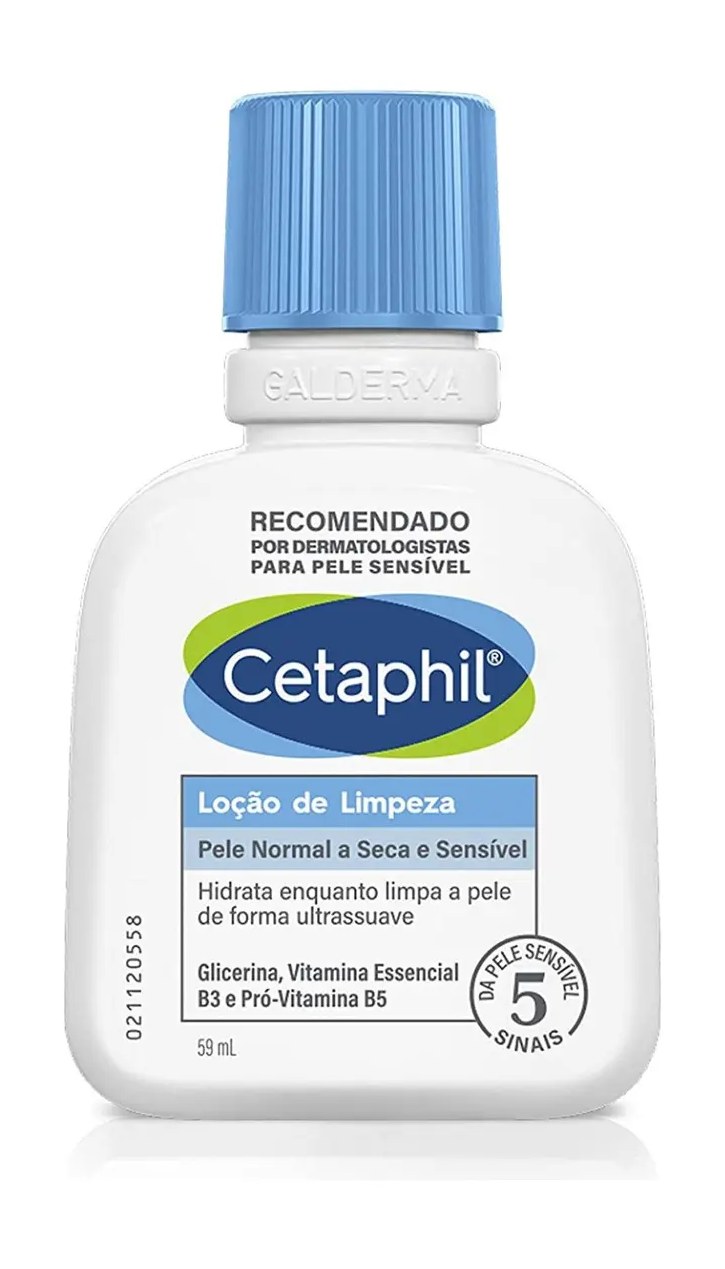 Loção de Limpeza Cetaphil Pele Seca e Sensível 59ml
