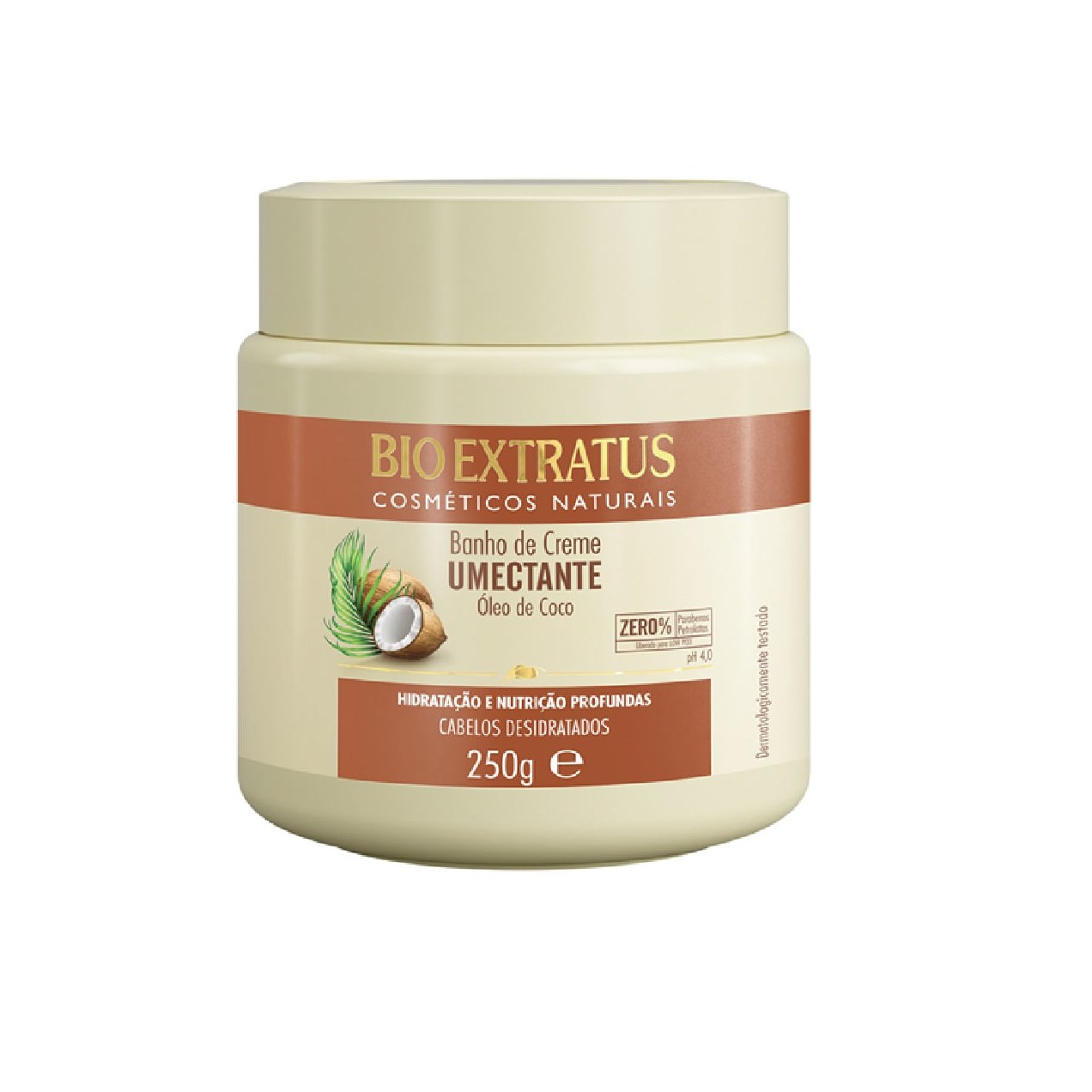 Máscara Capilar Bio Extratus Óleo de Coco Umectante 250g