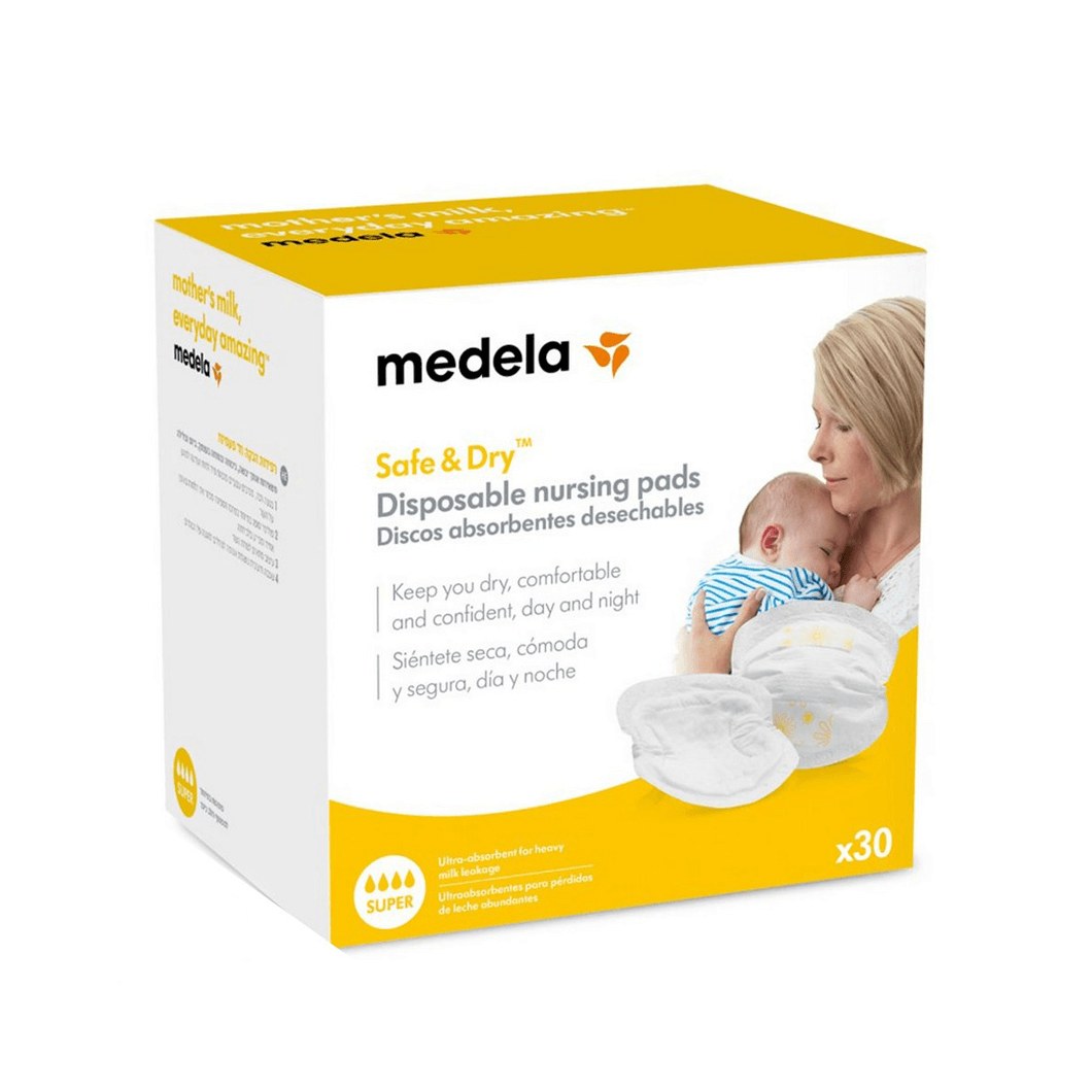 Absorvente para Seios Medela Descartável 30 Unidades