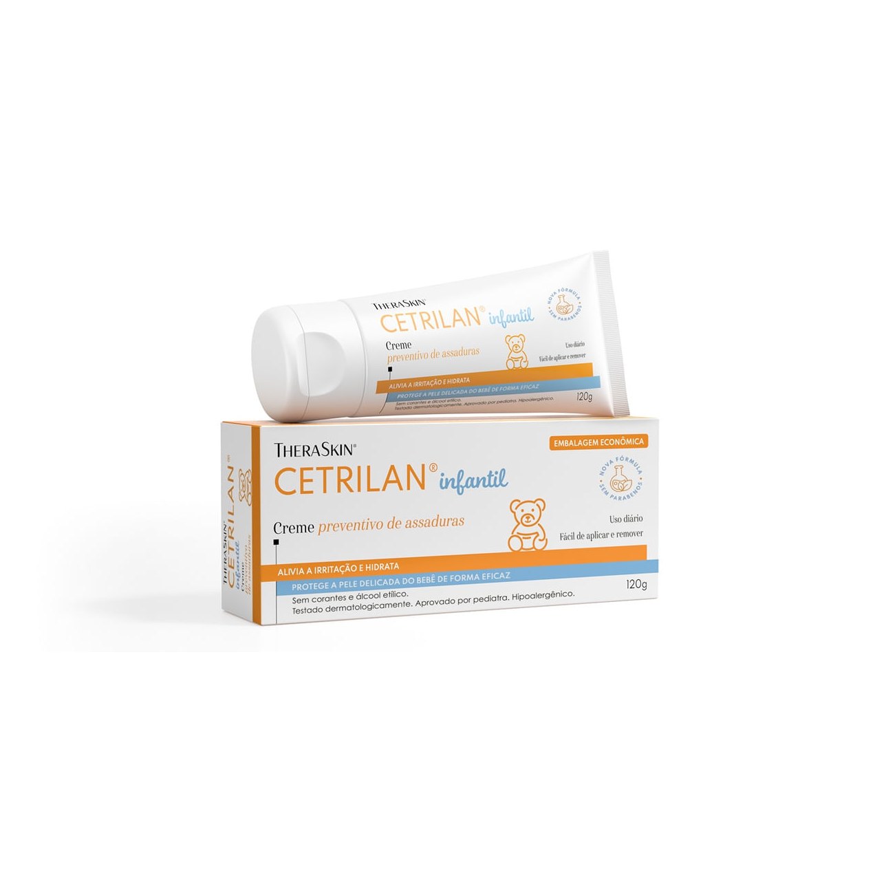 Pomada para Assadura Cetrilan Creme Protetor 120g