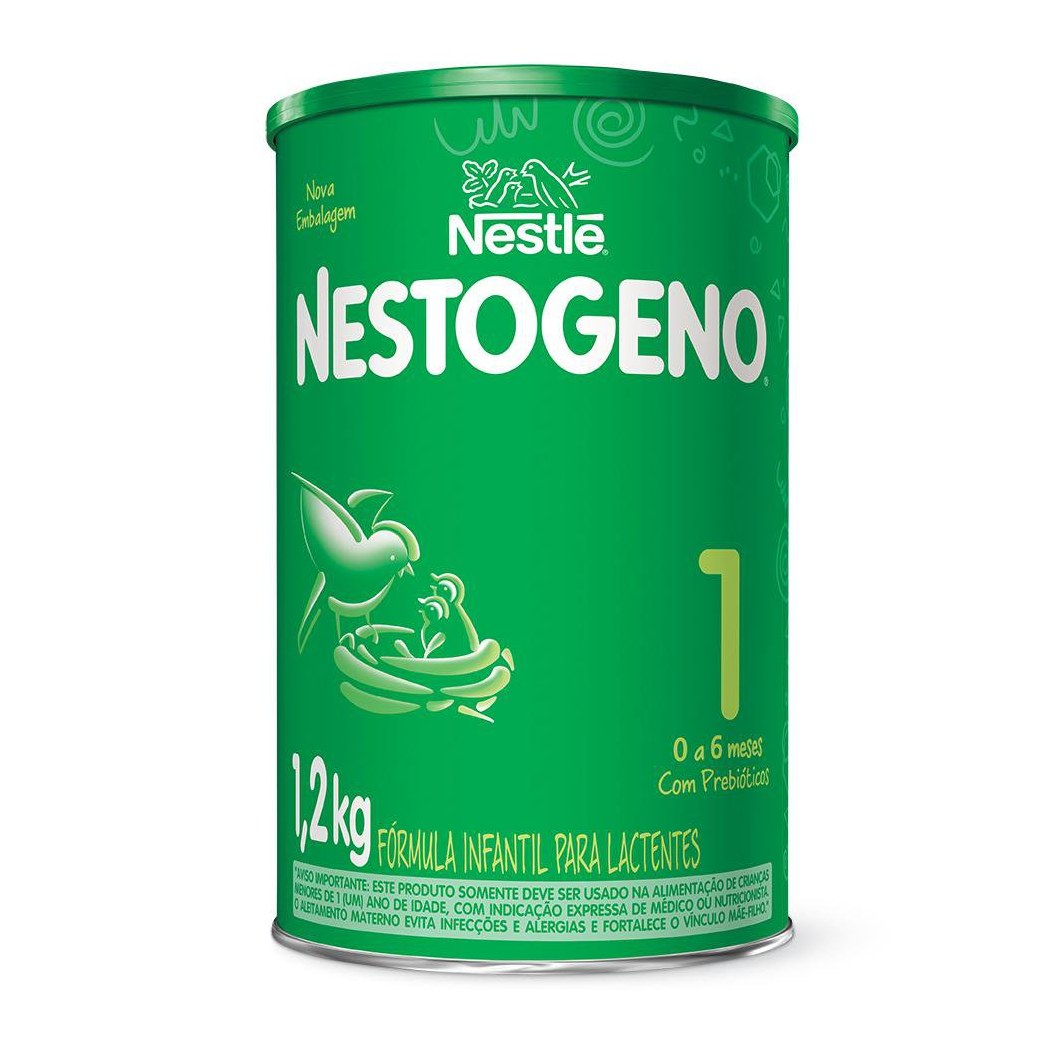 Fórmula Infantil Nestogeno 1 de 0 a 6 meses 1,2Kg