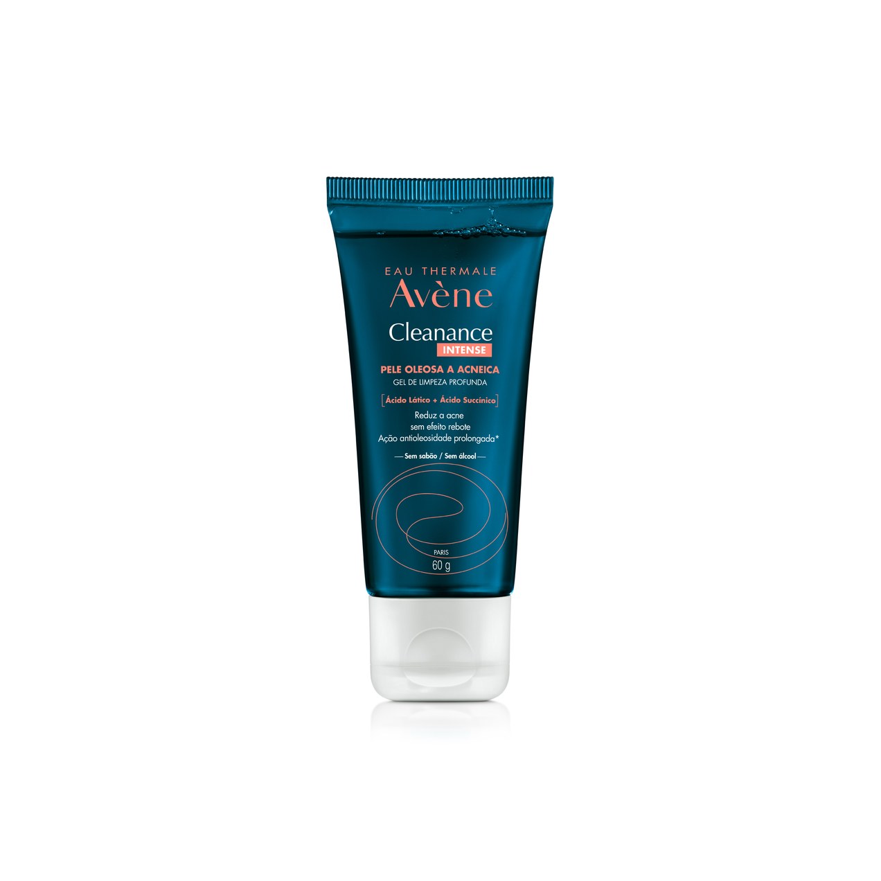 Gel de Limpeza Facial Avène Cleanance Intense Pele Oleosa e Acneica 60g