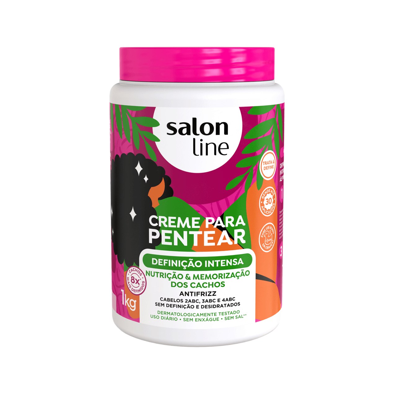 Creme de Pentear Salon Line Definição Intensa 1Kg