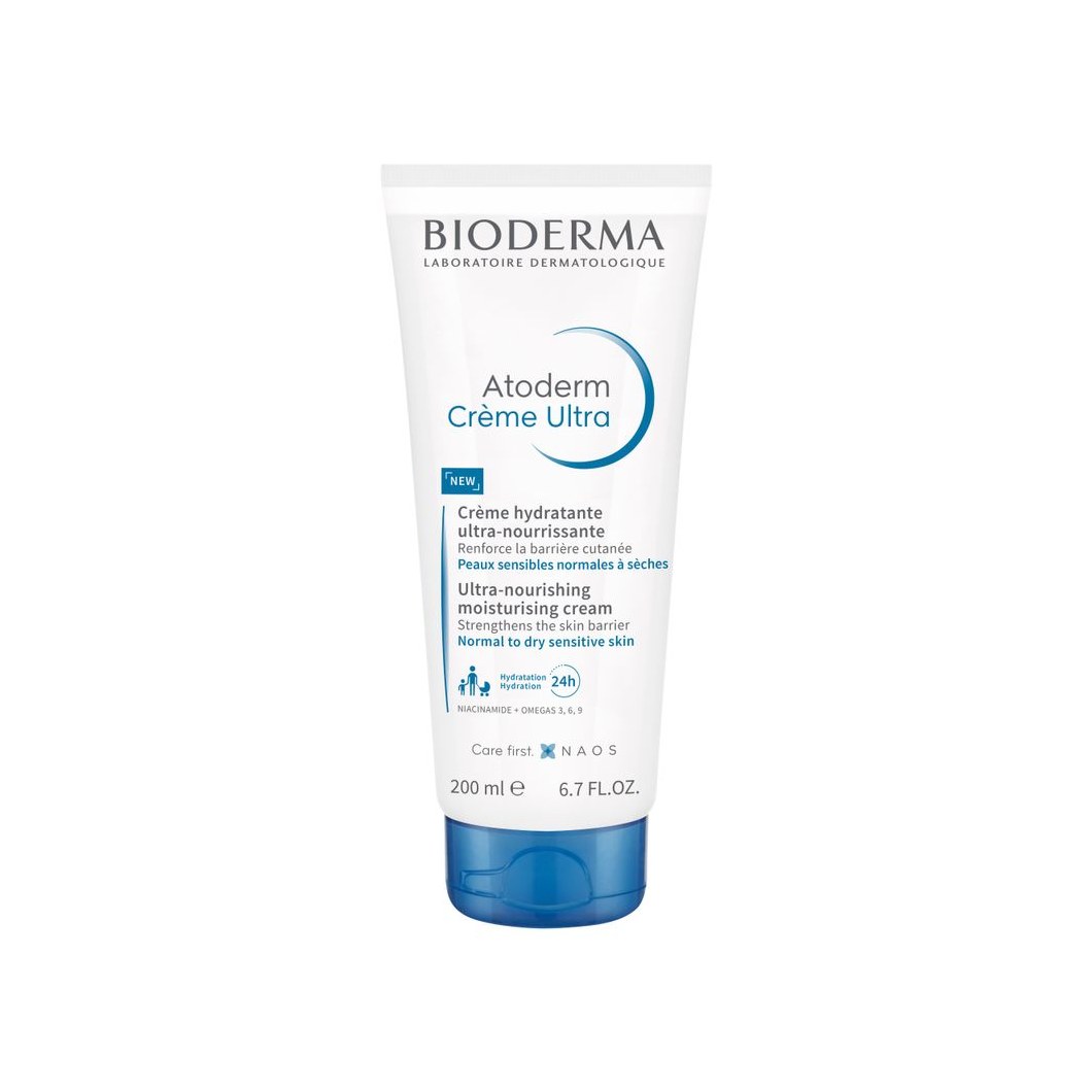 Creme Corporal Bioderma Atoderm Creme Ultra Hidratante Peles Normais e Secas 200ml