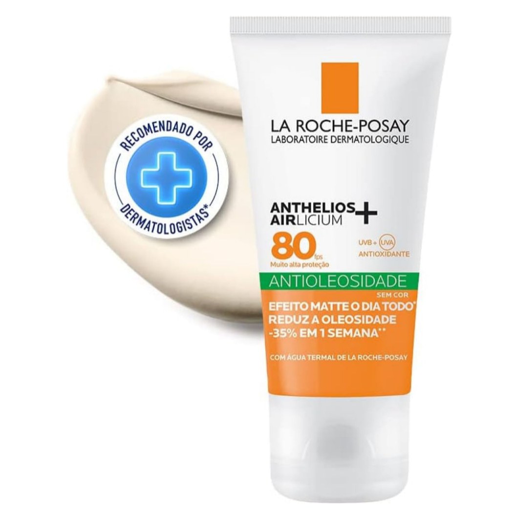 Protetor Solar Facial La Roche-Posay Anthelios Airlicium+ FPS80 40g