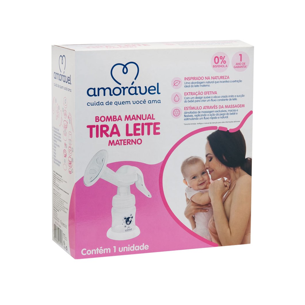 Bomba Tira Leite Amoravel Manual