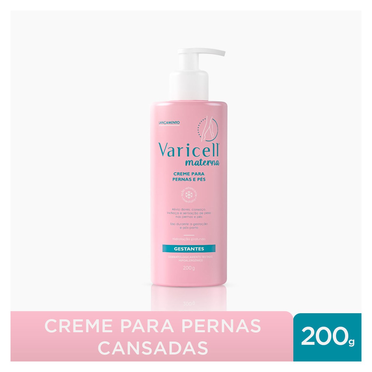 Creme Varicell Materna Hipoalergênico 200g