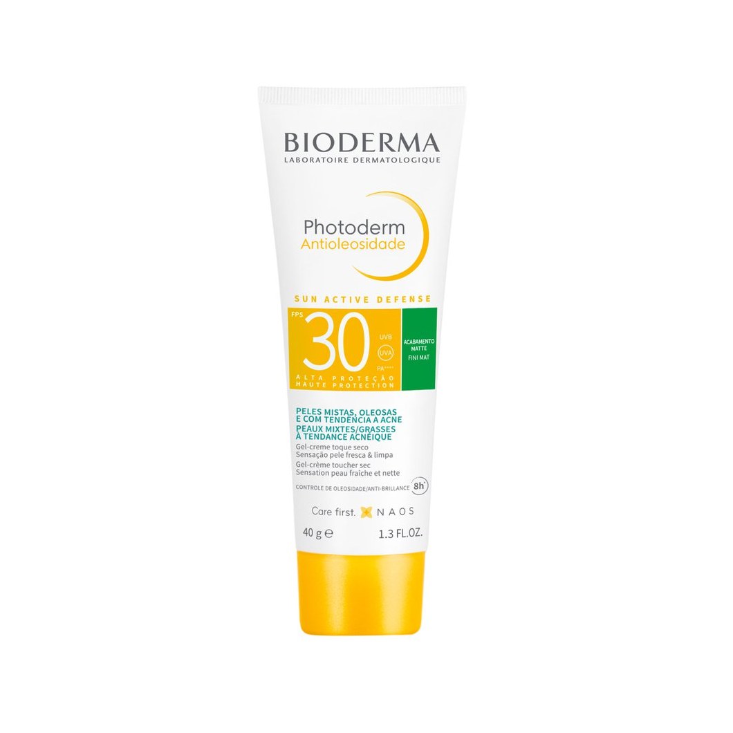 Protetor Solar Facial Bioderma Photoderm Antioleosidade FPS30 40g