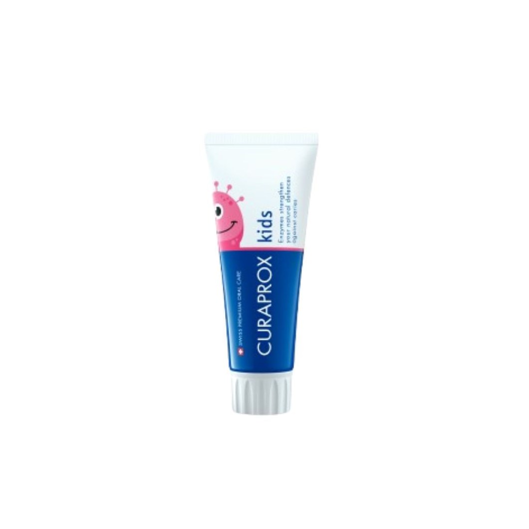 Creme Dental Infantil Curaprox Kids com Flúor de 0 a 6 anos Sabor Melancia 60ml