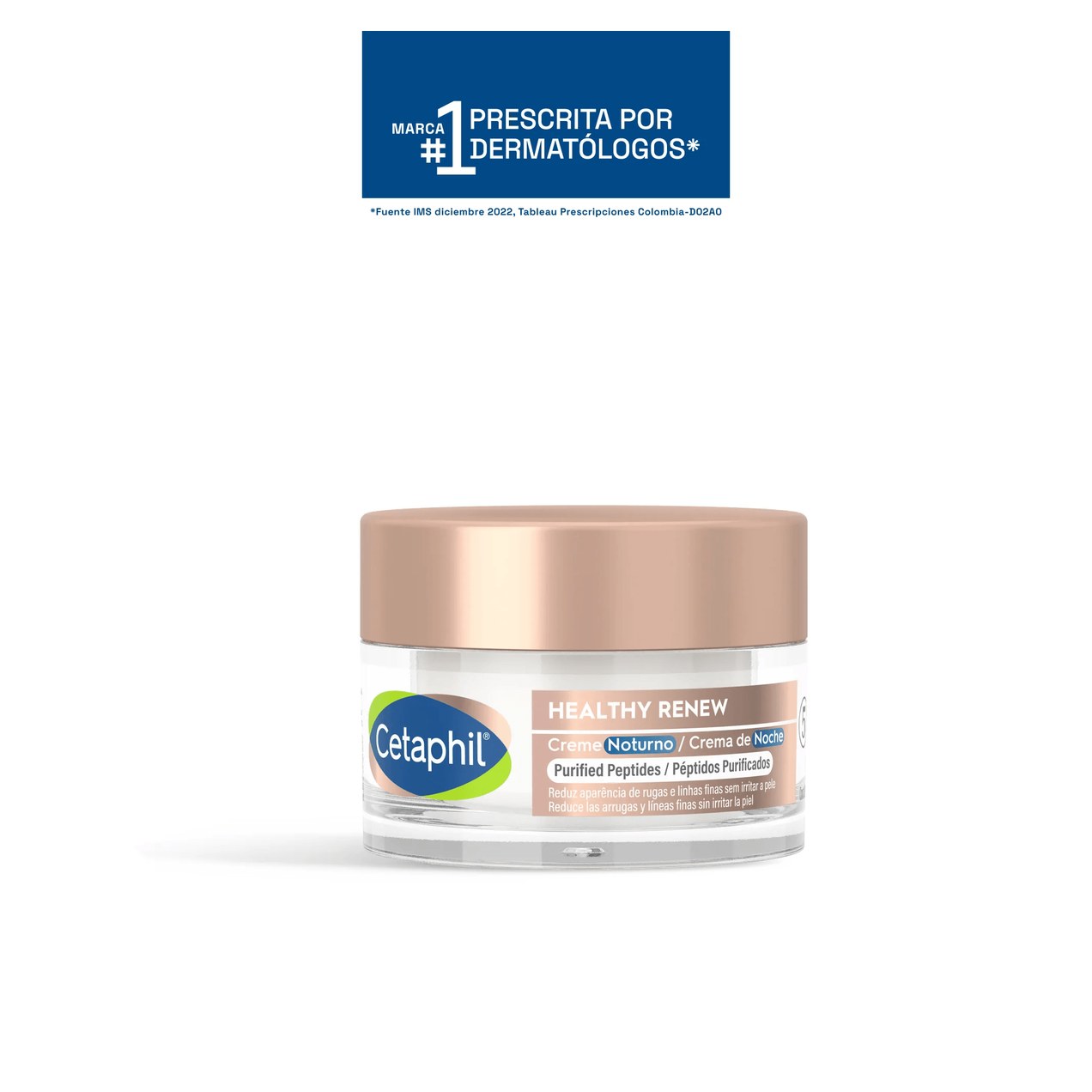 Creme Facial Cetaphil Healthy Renew Anti Idade Reparador Noturno 50g