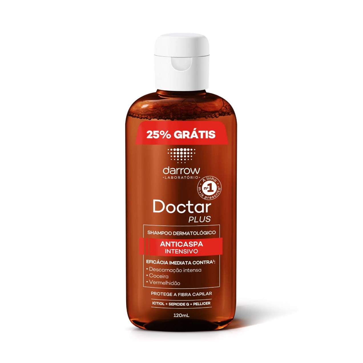 Shampoo Anticaspa Darrow Doctar Plus Intensivo 120ml