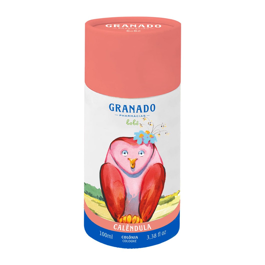 Colônia Infantil Granado Bebê Sem Álcool Recém-Nascido Calêndula 100ml