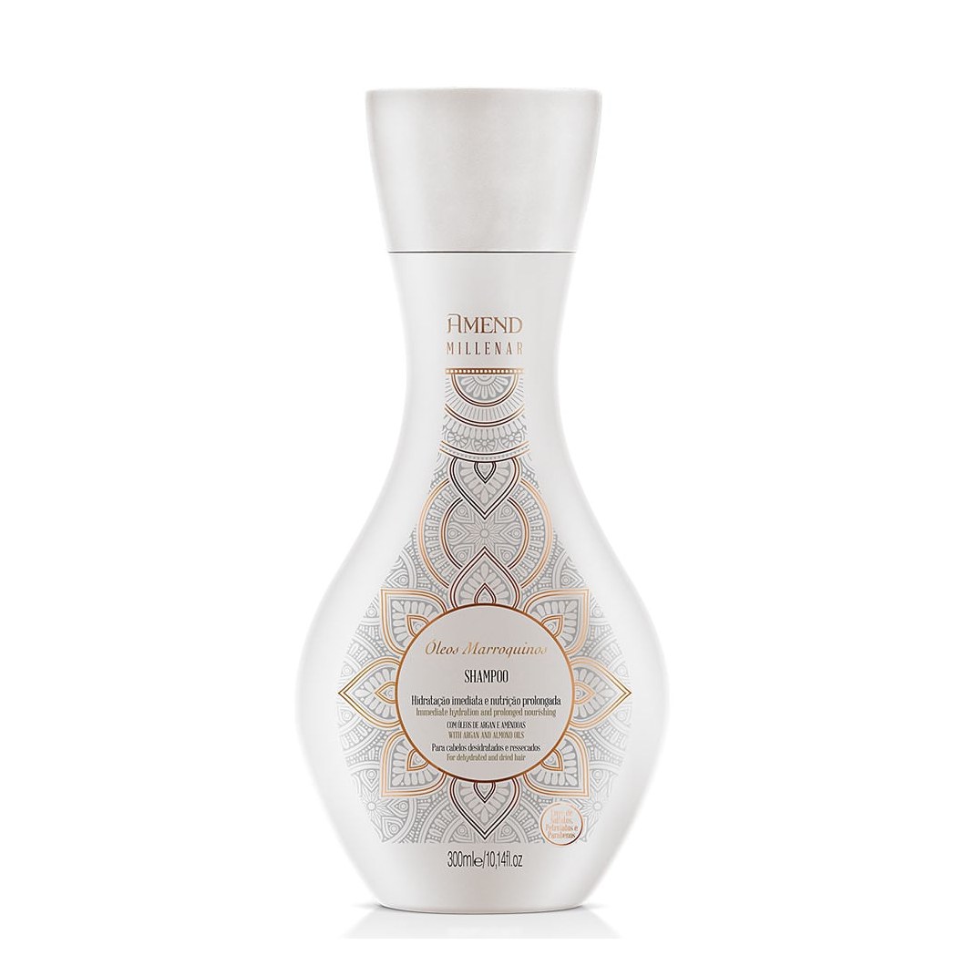Shampoo Amend Millenar Óleos Marroquinos 300ml