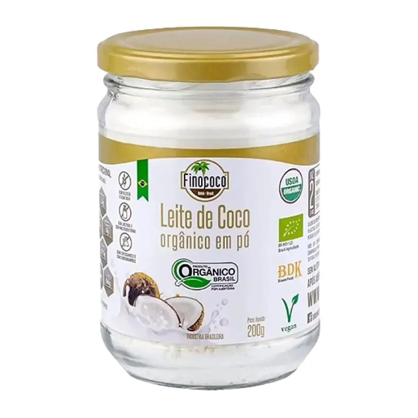 Leite de Coco em Pó Orgânico Finococo 200g