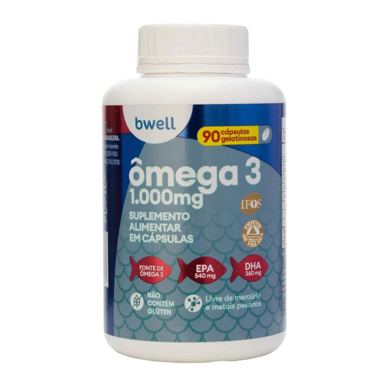 Ômega 3 bwell 90 Cápsulas