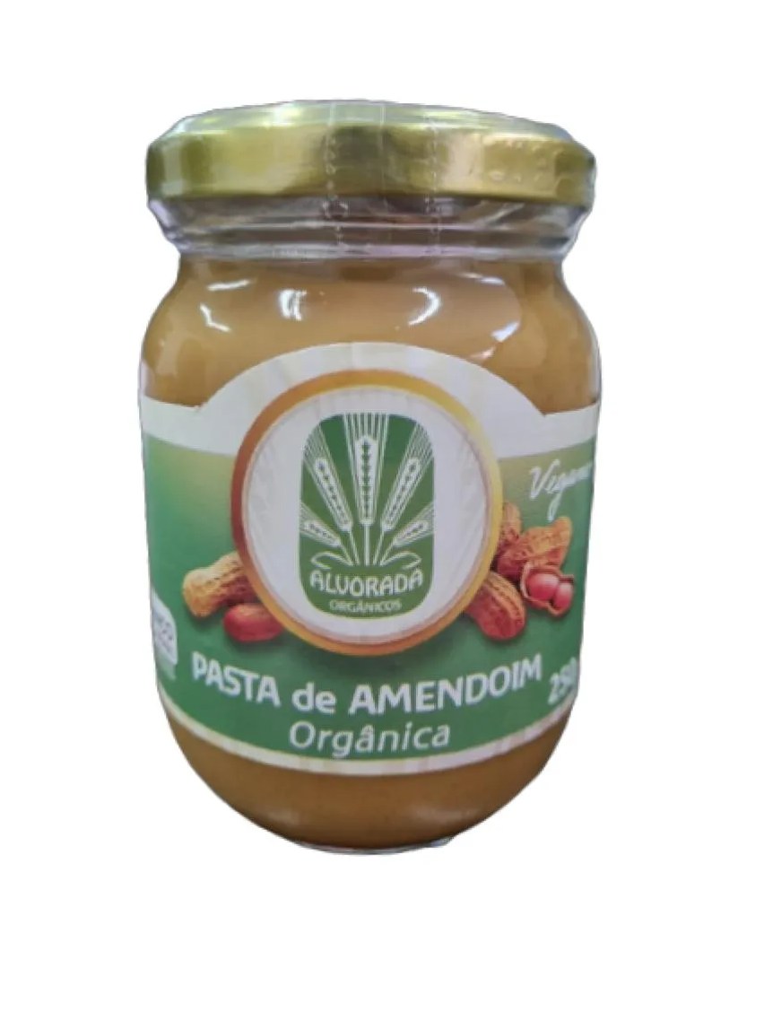 Pasta de Amendoim Orgânica Alvorada 250g