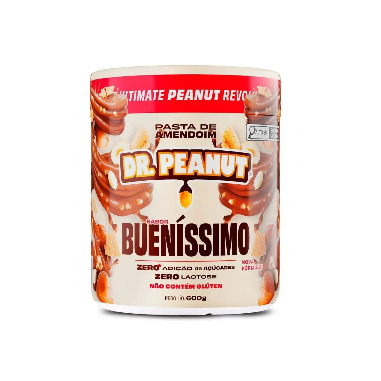 Pasta de Amendoim Sabor Buenissimo 600G Dr.peanut
