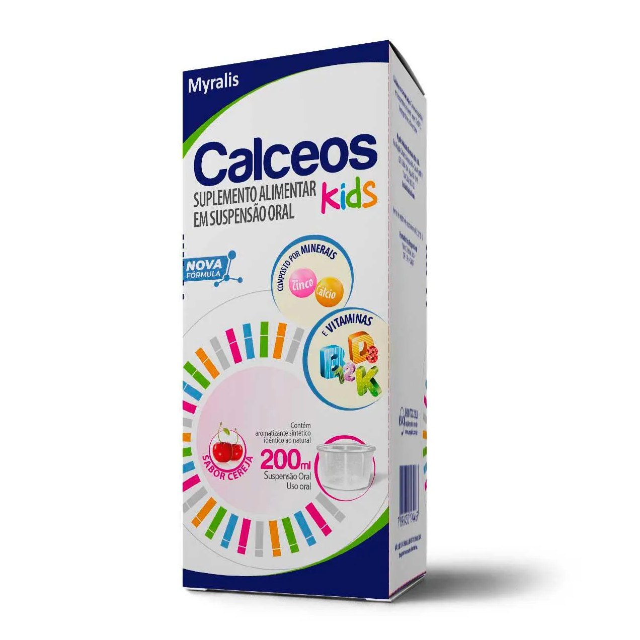 Polivitamínico Calceos Kids Cereja Infantil 200ml