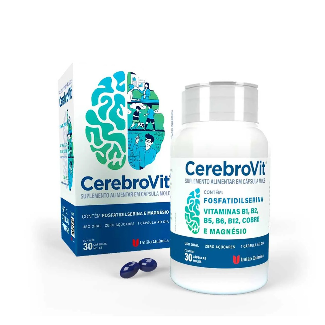 Polivitamínico CerebroVit 30 cápsulas