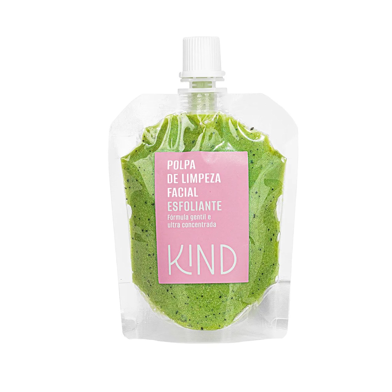 Polpa de Limpeza Facial Esfoliante Kind 80g