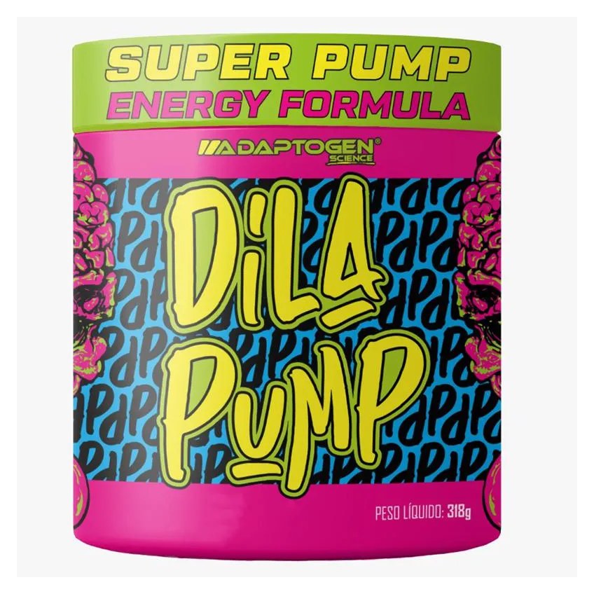 Pré-treino Adaptogen Science Dila Pump Limonada 318g