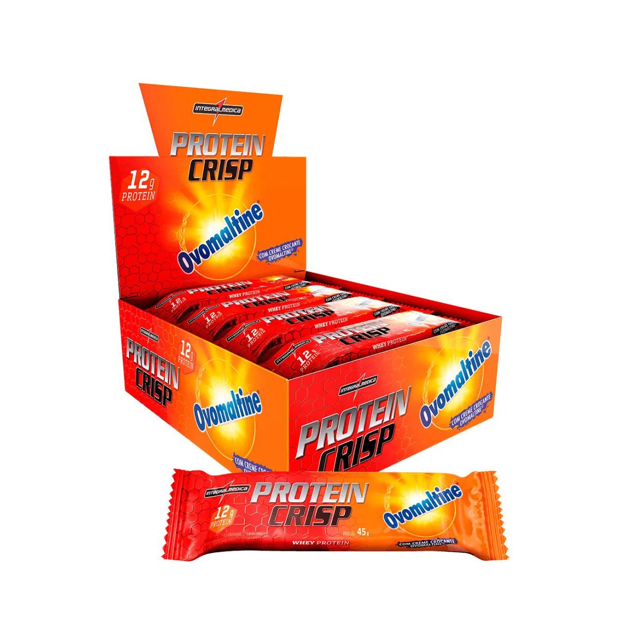 Protein Crisp Bar Ovomaltine® 12 Und 12 Unidades