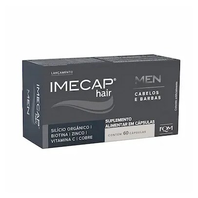 Suplemento Alimentar Imecap Hair Men 60 cápsulas