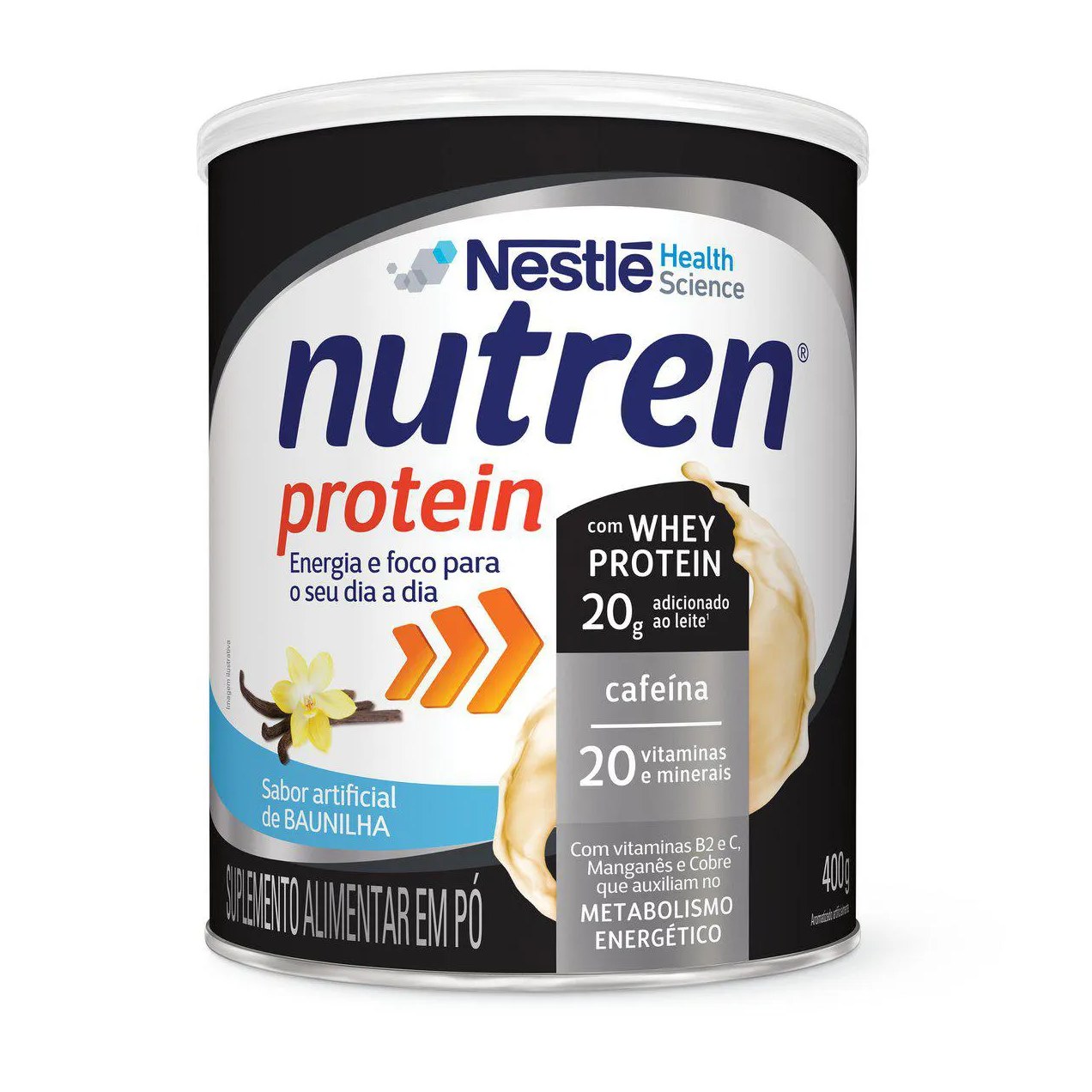 Suplemento Alimentar Nutren Protein Baunilha 400g