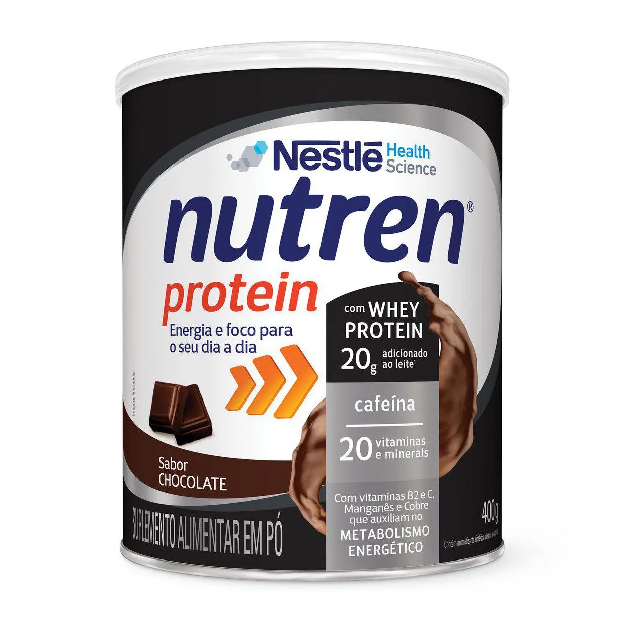 Suplemento Alimentar Nutren Protein Chocolate 400g