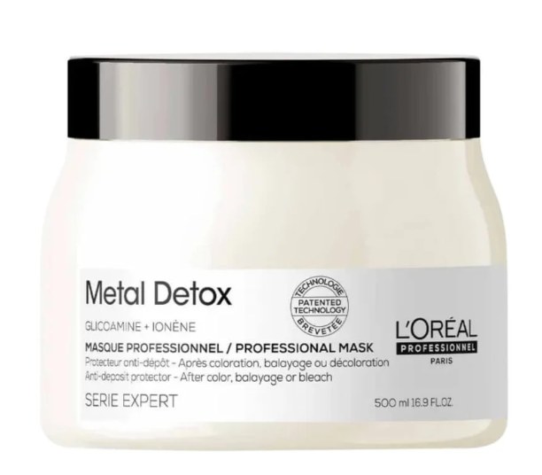 Máscara Capilar L’oréal Professionnel Metal Detox 500ml