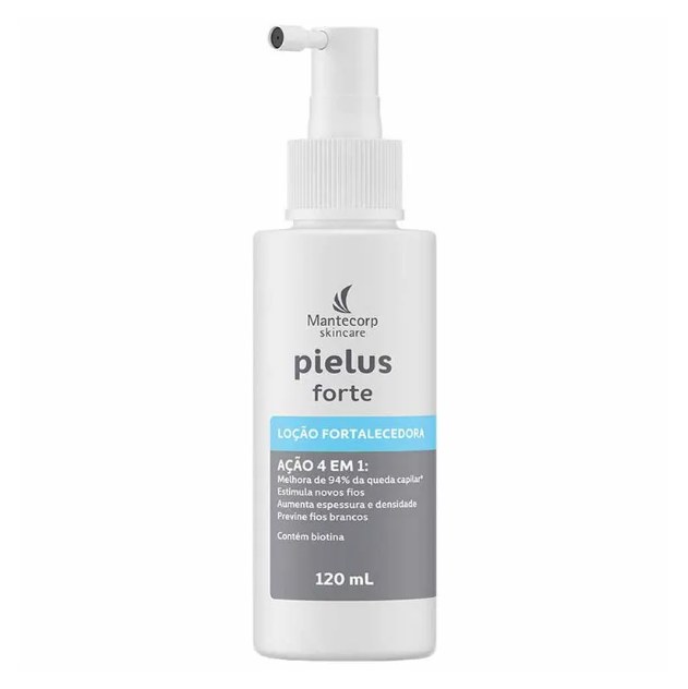 Loção capilar Fortalecedora Mantecorp Pielus Forte 120ml