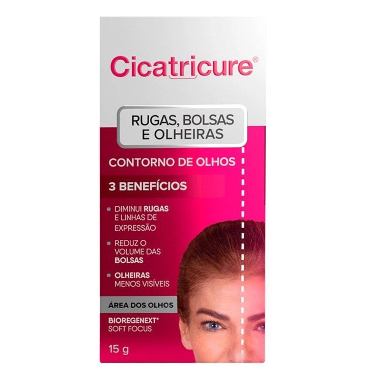 Creme Contorno De Olhos Cicatricure Rugas Bolsas E Olheiras 15g