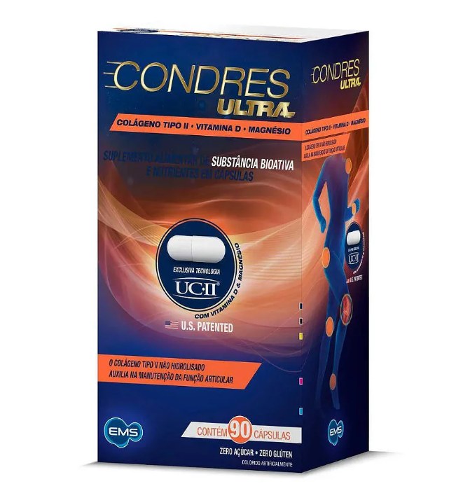 Suplemento Alimentar Condres Ultra 90 comprimidos