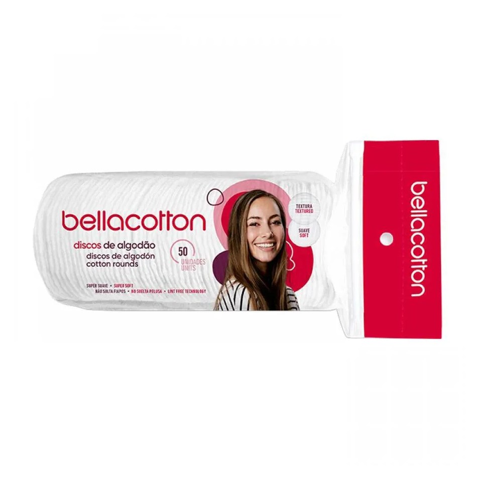 Algodão Bella Cotton Com 50 Discos