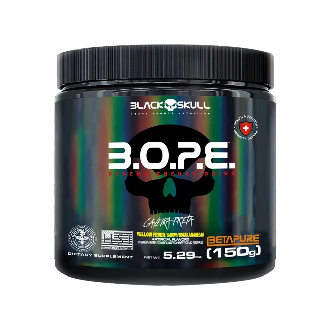 Black Skull Bope 150gr Frutas Amarelas