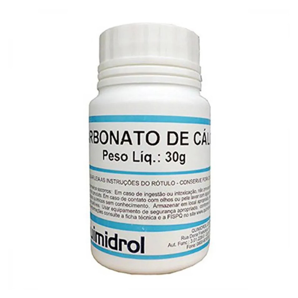 Carbonato Calcio Quimidrol 30g