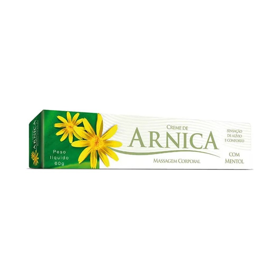 Creme De Arnica Com Mentol 60g