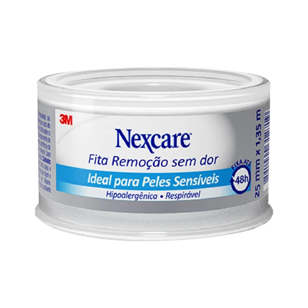 Fita 3m Nexcare 25mmx1,35m Remocao Sem Dor