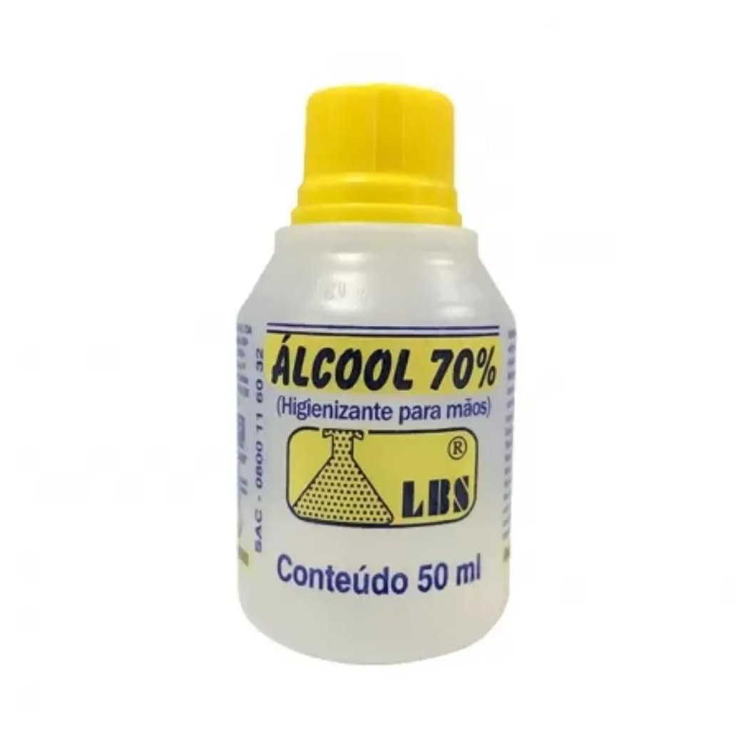 Lbs Álcool 70% Solução 50ml