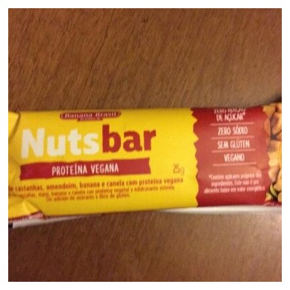 Nutsbar Barra de proteína vegana