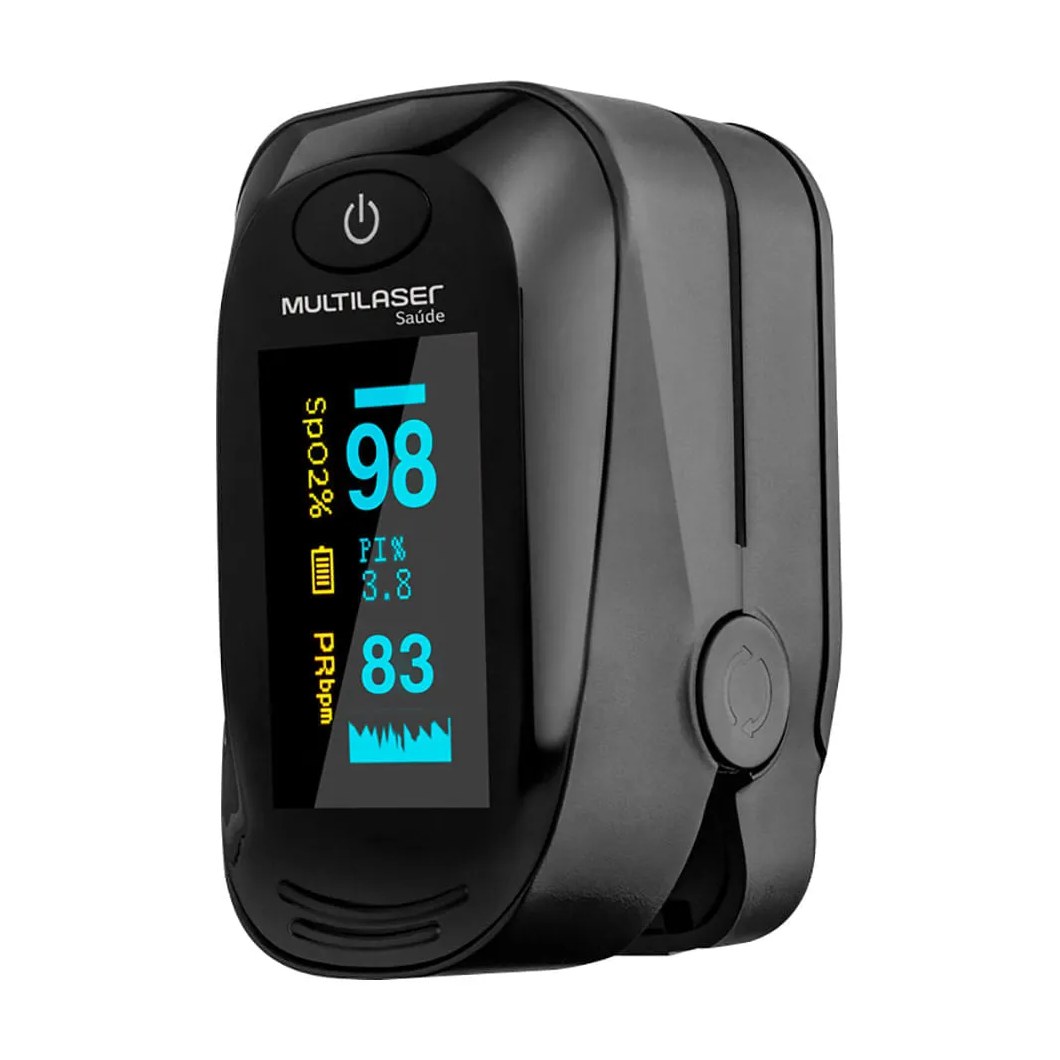 Oximetro De Pulso Multilaser Saude Hc261