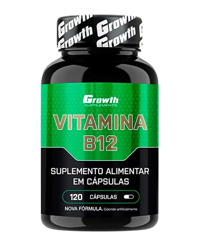 Vitamina B12 com 120 cápsulas